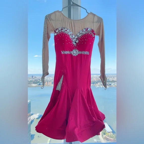 Dresses | Latin Ballroom Dance Performance Dress